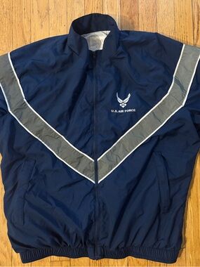 US Air Force Pants & Jacket - PTU Reflective Track Suit Set - Medium/Regular
